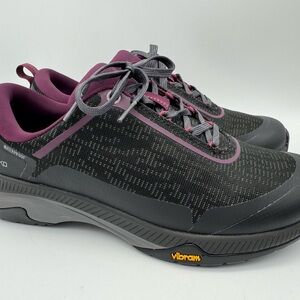 Dansko Women's Makayla Hiking Shoes Waterproof Black Vibram Soles Size 6.5-7 US